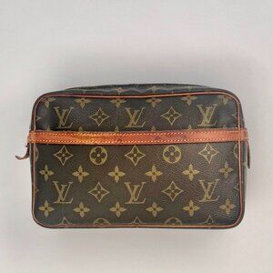 Louis Vuitton Monogram Compiegne 23 Clutch Bag - Vintage